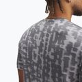Men's running T-shirt Under Armour Launch Printed mod gray/titan gray/reflective 3