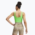 Training bra Under Armour Project Rock Fitted Bra Tank cyber green / cyber green 3