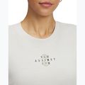 Women's T-shirt Under Armour Project Rock Campus white clay/black 3