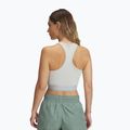Woman's training top Under Armour Meridian Rib Branded Tank hydro green/silica green 2