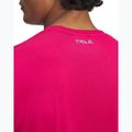 Men's running T-shirt Under Armour Trail Run shaded fuchsia/reflective 3