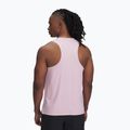 Men's running tank top Under Armour Launch Elite Singlet prime pink/reflective 2