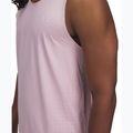 Men's running tank top Under Armour Launch Elite Singlet prime pink/reflective 3