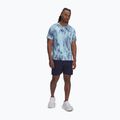 Men's running T-shirt Under Armour Launch Elite Print stream/reflective 2