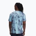 Men's running T-shirt Under Armour Launch Elite Print stream/reflective 3