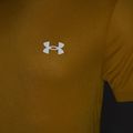 Men's running T-shirt Under Armour Trail Run noble gold/reflective 4