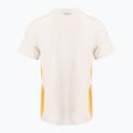 Men's running T-shirt Under Armour Trail Run Zip stone/noble gold/reflective 2