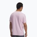 Men's running T-shirt Under Armour Launch Elite prime pink/reflective 2