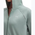 Under Armour Rival Tricot silica green/hydro green women's tracksuit 4
