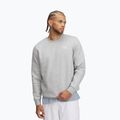 Men's sweatshirt Under Armour Essential Fleece Crew mod gray light heather/white