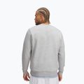 Men's sweatshirt Under Armour Essential Fleece Crew mod gray light heather/white 2