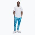 Men's trousers Under Armour Rival Terry Printed Jogger ether blue/onyx white 2