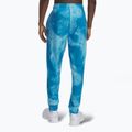 Men's trousers Under Armour Rival Terry Printed Jogger ether blue/onyx white 3