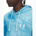 Men's sweatshirt Under Armour Rival Terry Printed ether blue/onyx white 3