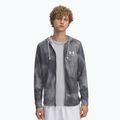 Men's sweatshirt Under Armour Rival Terry Printed FZ castlerock/onyx white