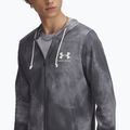 Men's sweatshirt Under Armour Rival Terry Printed FZ castlerock/onyx white 3