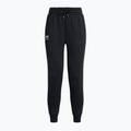 Women's trousers Under Armour Icon Fleece Jogger black/black/white