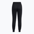 Women's trousers Under Armour Icon Fleece Jogger black/black/white 2