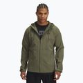 Training jacket Under Armour Vibe Woven marine od green/black