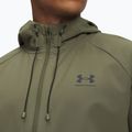 Training jacket Under Armour Vibe Woven marine od green/black 3