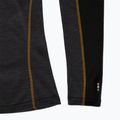 Men's thermal longsleeve Smartwool Classic Thermal Merino Base Layer Colorblock Crew Boxed charcoal/honey gold 7