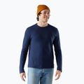Men's trekking longsleeve Smartwool Perfect Crew deep navy