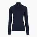 Women's thermal sweatshirt Smartwool Classic Thermal Merino Base Layer 1/4 Zip Boxed deep navy