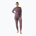 Women's thermal suit Smartwool Classic Thermal Merino Base Layer One Piece currant alpine