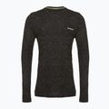 Men's longsleeve Smartwool Merino Hemp Blend Gear Up Graphic black heather 3