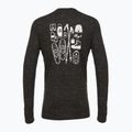 Men's longsleeve Smartwool Merino Hemp Blend Gear Up Graphic black heather 4