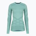 Women's thermal base layer sweatshirt Smartwool Intraknit Thermal Merino Baselayer Crew pacific blue/nightfall blue