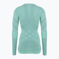 Women's thermal base layer sweatshirt Smartwool Intraknit Thermal Merino Baselayer Crew pacific blue/nightfall blue 2