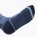 Smartwool Hike Light Cushion Mountain Pattern Crew Socks nightfall blue 4
