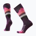 Women's ski socks Smartwool Ski Targeted Cushion Pattern OTC purple iris