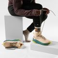 Socks Smartwool Hike Targeted Cushion Bear Stripe Mid Crew ash 2
