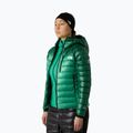 Women's down jacket The North Face Summit Breithorn Hoodie nebula green/evergreen 4