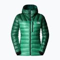 Women's down jacket The North Face Summit Breithorn Hoodie nebula green/evergreen 5