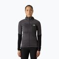 Women's sweatshirt The North Face Polartec Powergrid Stormgap Hoodie anthracite grey/bla