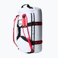 The North Face Base Camp Duffel M 71 l travel bag white/black/elevation red 3