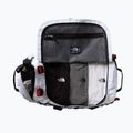The North Face Base Camp Duffel M 71 l travel bag white/black/elevation red 4