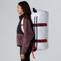The North Face Base Camp Duffel M 71 l travel bag white/black/elevation red 6