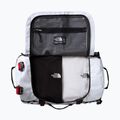 The North Face Base Camp Duffel S 50 l travel bag white/black/elevation red 4