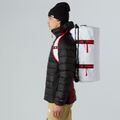 The North Face Base Camp Duffel S 50 l travel bag white/black/elevation red 6