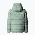 Children's down jacket The North Face Reversible Perrito Hooded slate moss 7
