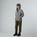 Children's fleece sweatshirt The North Face Teen Glacier Full Zip Hoodie mid grey heather 4