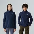 Children's fleece sweatshirt The North Face Teen Glacier 1/4 Zip summit navy 3
