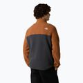 Men's sweatshirt The North Face Yumiori 1/4 Zip asphaltgrey/burntumber/summitgold 3