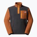 Men's sweatshirt The North Face Yumiori 1/4 Zip asphaltgrey/burntumber/summitgold 4