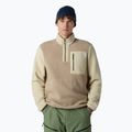 Men's sweatshirt The North Face Yumiori 1/4 Zip mushroomgrey/gravel/mochabrown