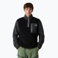 Men's sweatshirt The North Face Yumiori 1/4 Zip black/asphalt grey/monument grey